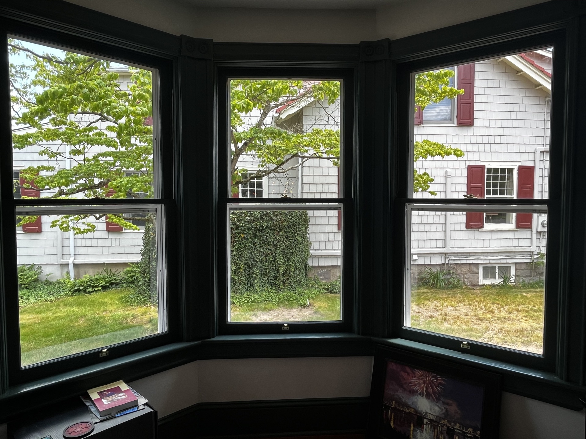 Before window cleaning