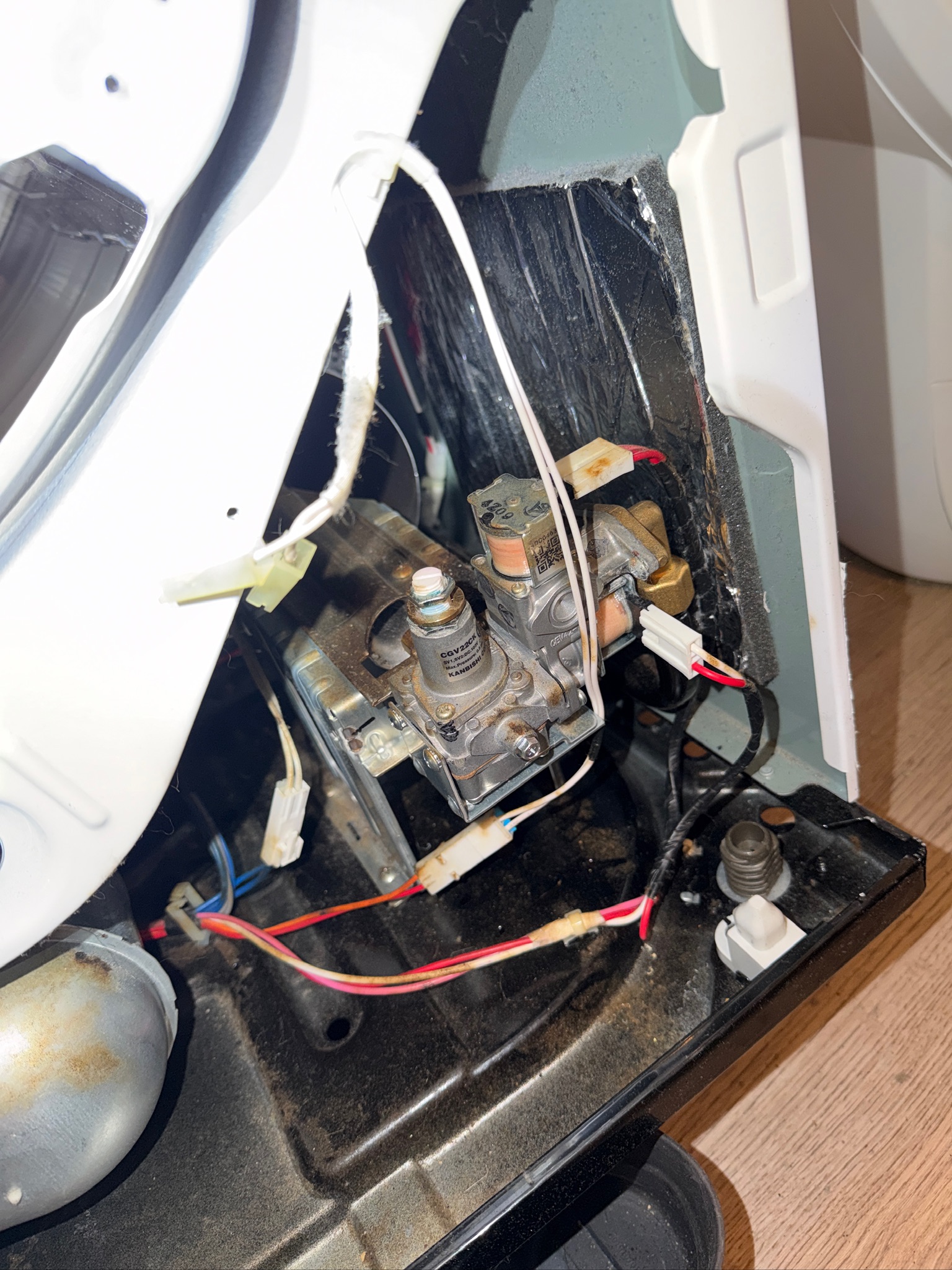 Clean dryer interior after professional dryer vent cleaning service